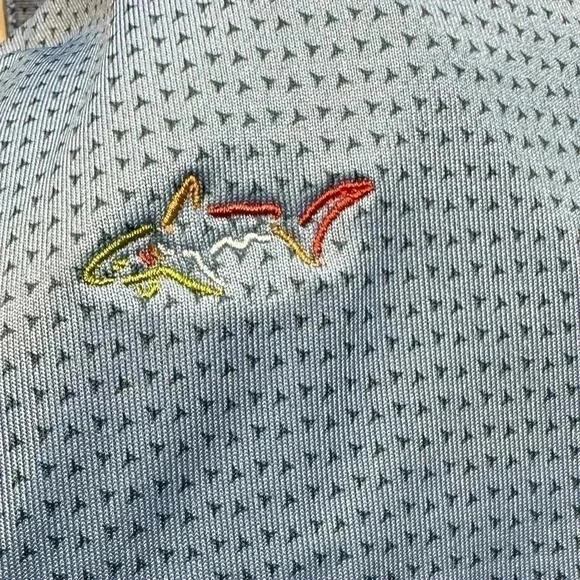 Greg Norman Golf Polo Men Size Large Blue - Picture 3 of 5